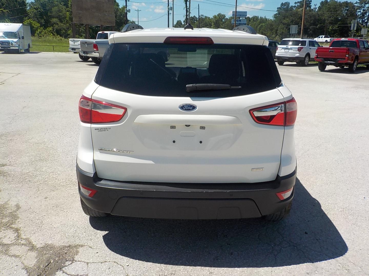 2020 White /Gray Ford EcoSport (MAJ3S2GE1LC) , Automatic transmission, located at 1617 W Church Street, Livingston, TX, 77351, (936) 327-3600, 30.710995, -94.951157 - Great economy in a SUV - Photo#7